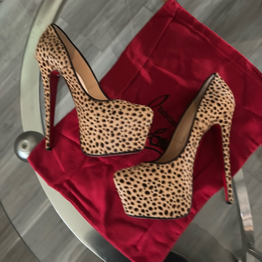 Christian Louboutin Daffodile 160 Pony Jungle/Kid ORLATO